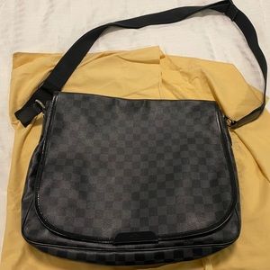 Louis Vuitton Damien Graphite Messenger Bag
